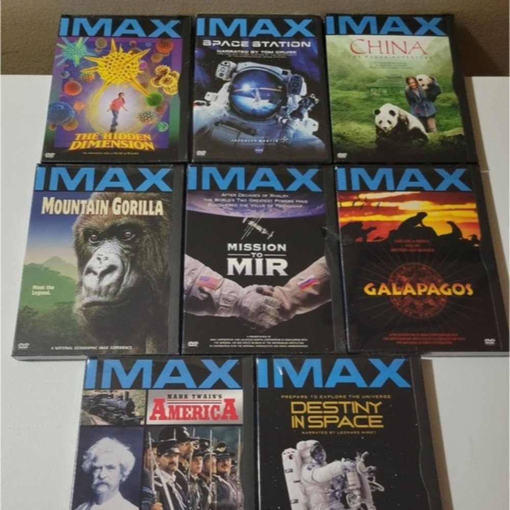 IMAX DVDs New